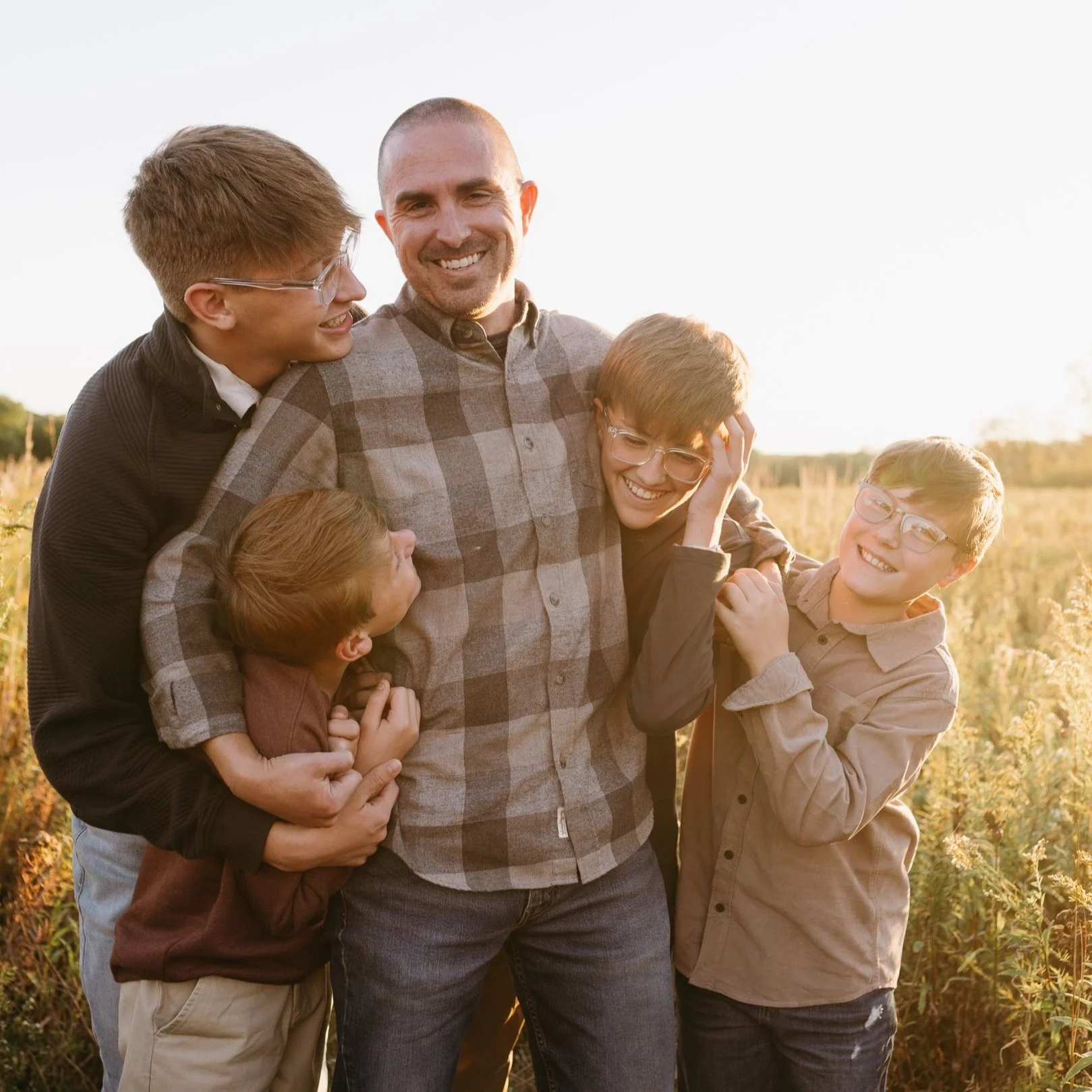 Drew and his sons